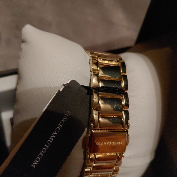 Women\'s Vince Camuto Gold Watch main image 5